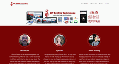 Desktop Screenshot of getintotechnology.com